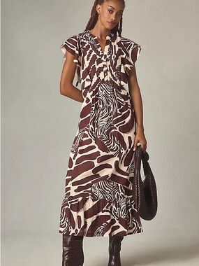 Anthropologie | Dresses | Anthropologie Maeve Linen Tie Back Maxi Dress |  Poshmark